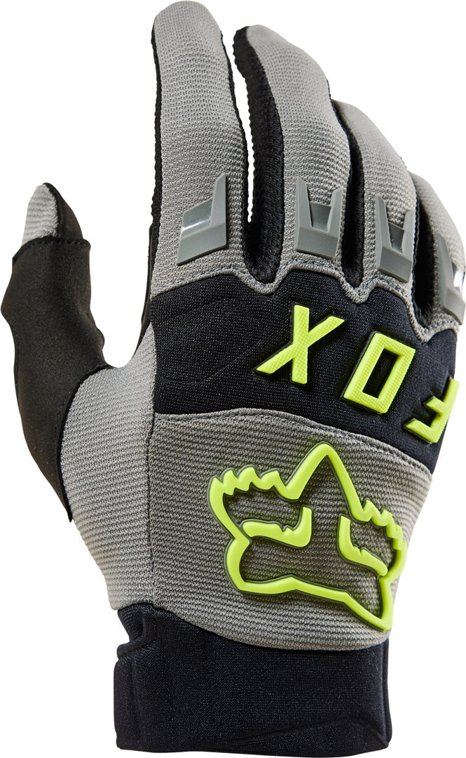 Перчатки FOX Dirtpaw CE для мотокросса, серый/желтый перчатки legion thermo ce для мотокросса fox желтый