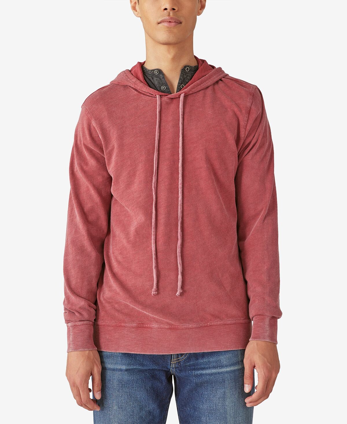 

Мужская худи из джерси weekend slub с длинными рукавами Lucky Brand