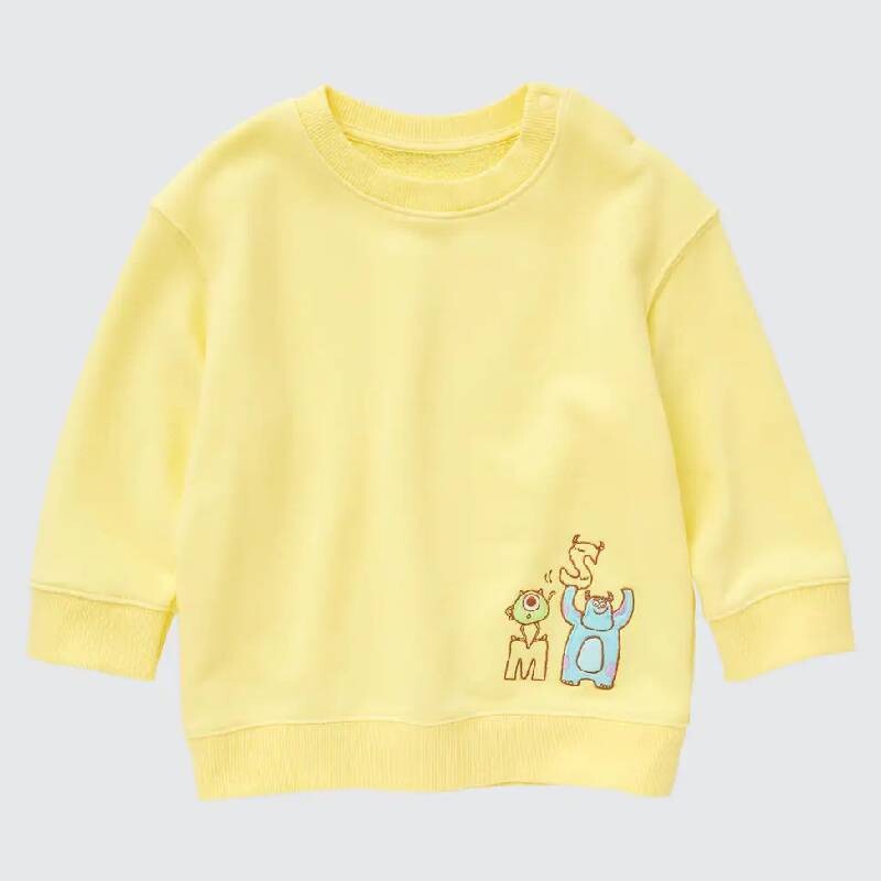 

Толстовка для малышей Uniqlo Toddler Pixar Collection UT, желтый