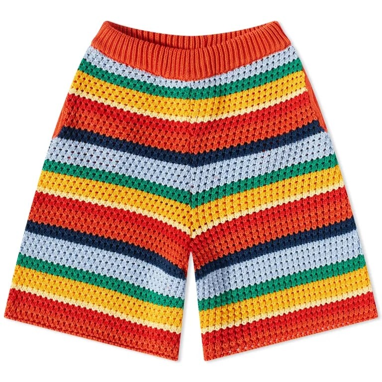 

Шорты Marni X No Vacancy Inn Crochet, мультиколор