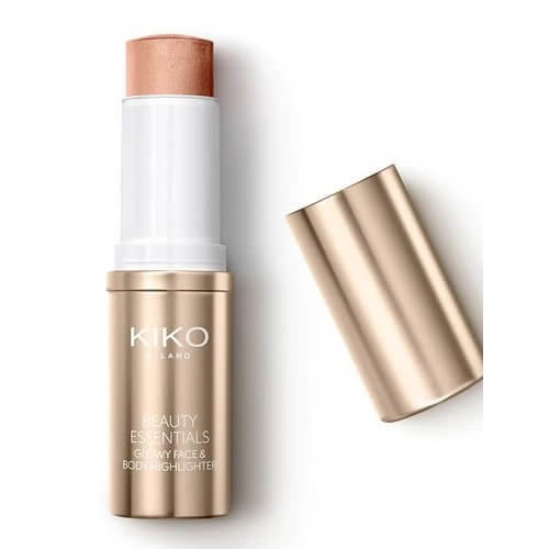 kiko milano хайлайтер стик для лица beauty essentials glowy face Сияющий хайлайтер для лица и тела Kiko Milano Beauty Essentials, 10,5 г