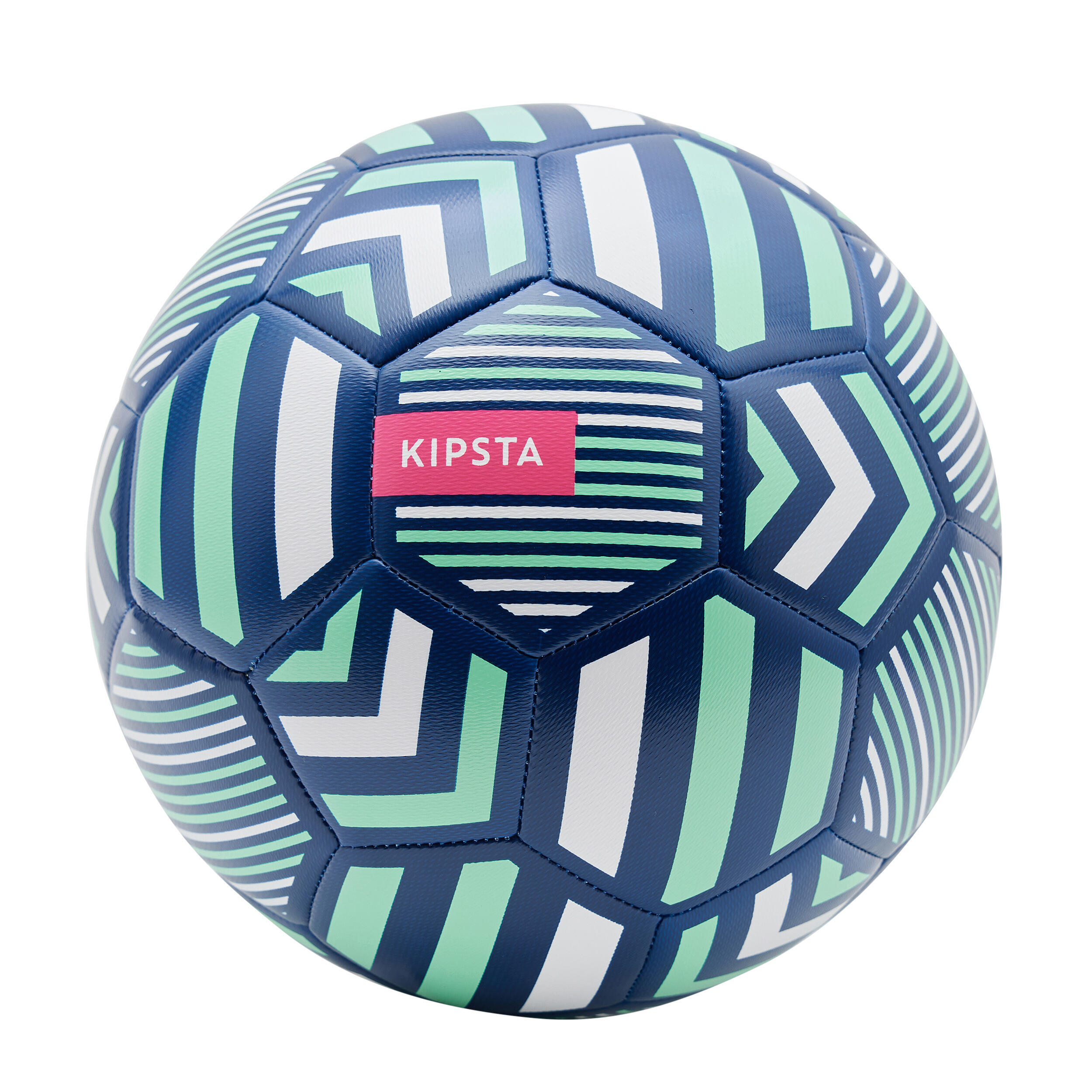 Обучающий футбольный мяч размер 5 - черный/зеленый KIPSTA футбольный мяч 5 с символикой фк ливерпуль fс liverpool зелено красный китай 5 красный зеленый мяч спортивный 5