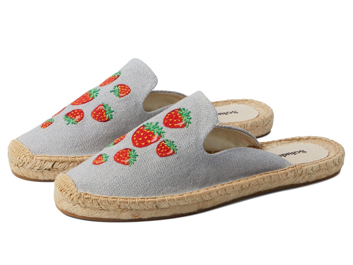 

Мокасины Soludos, Strawberry Patch Espadrille Mule
