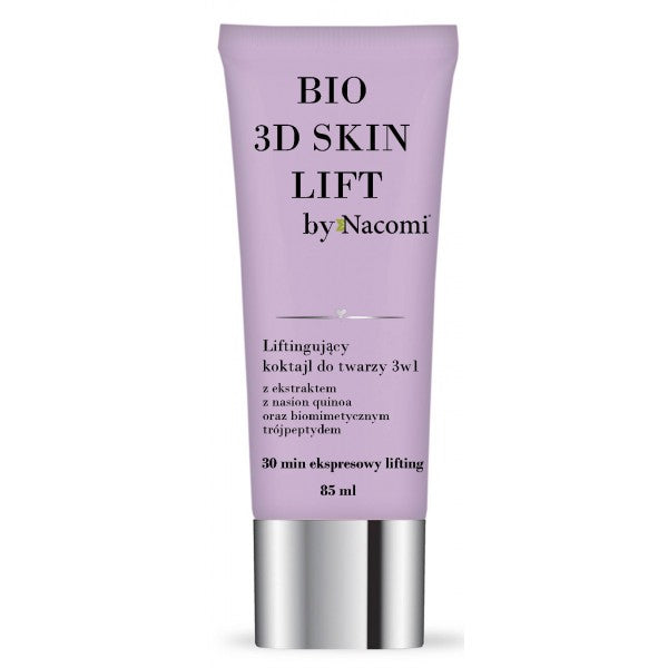 цена Nacomi Bio 3D Skin Lift лифтинг коктейль для лица 3в1 85мл