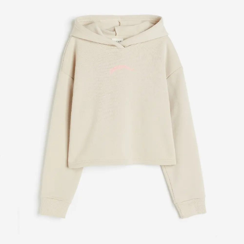 

Толстовка H&M Kids DryMove Sports Moving Forward, светло-бежевый