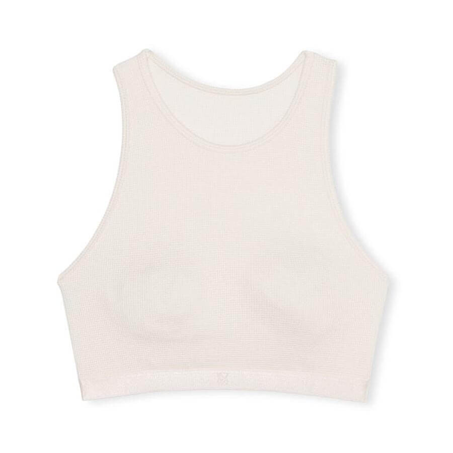 

Бюстгальтер Victoria's Secret Logo Cotton Scoop, белый