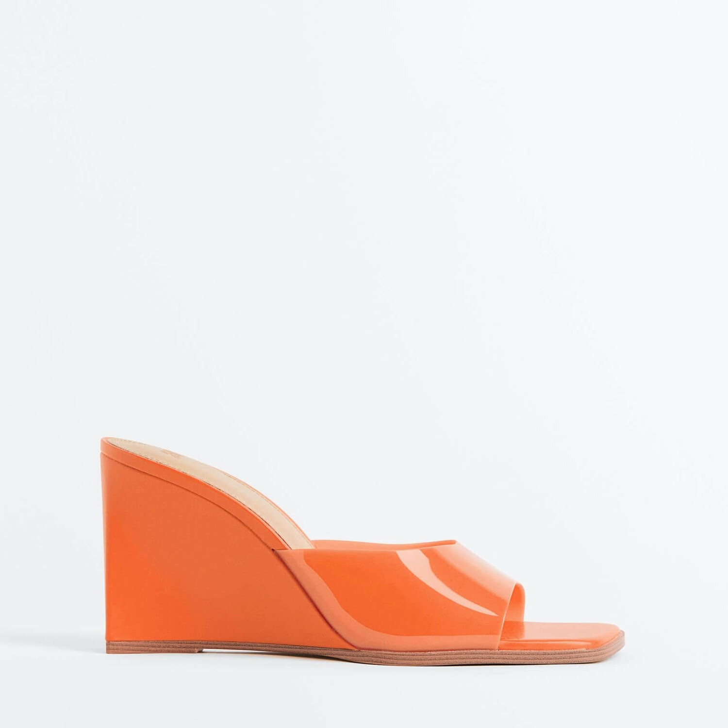 Мюли H&M Wedge-heeled, оранжевый