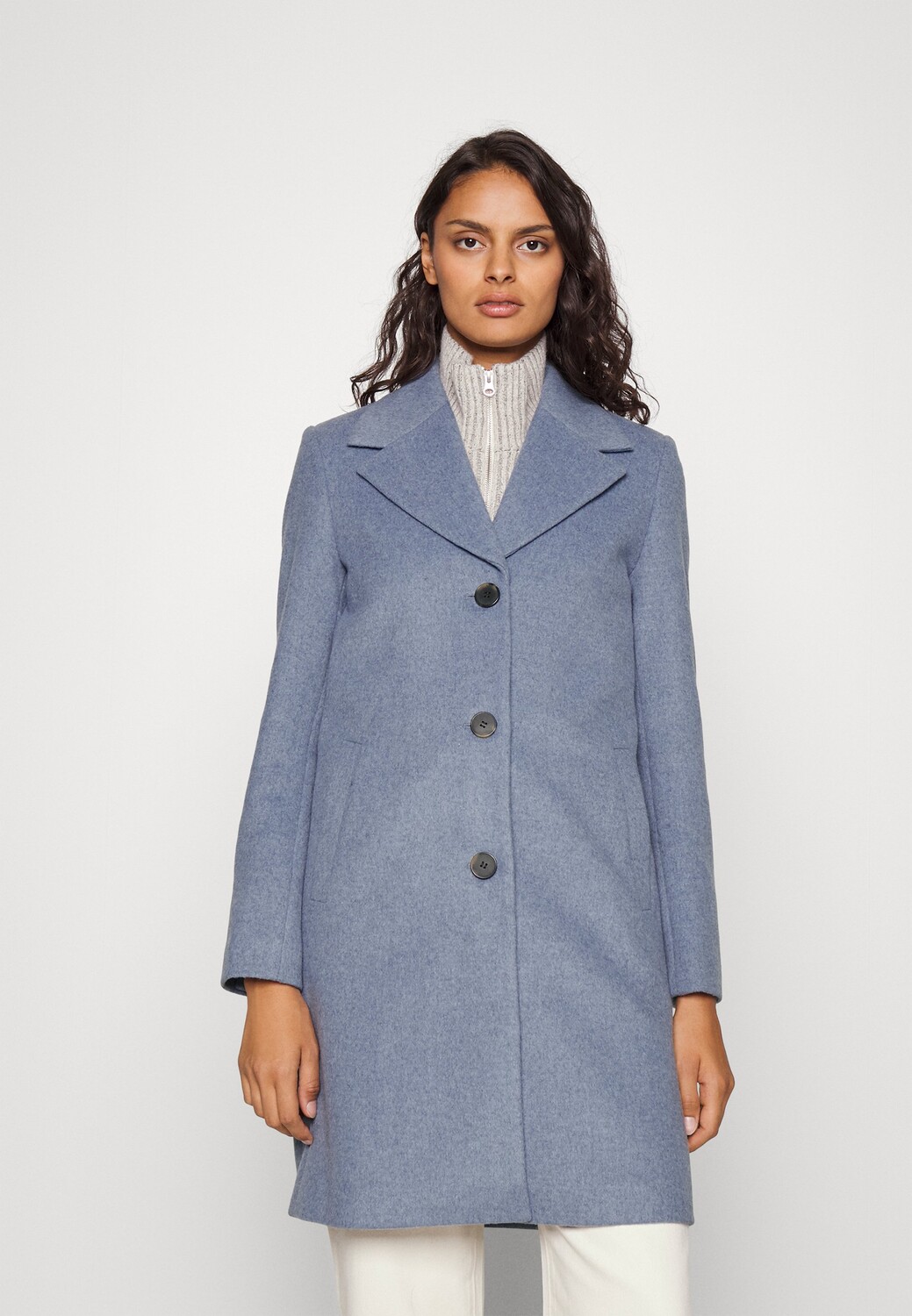 

Пальто короткое Selected Femme, stonewash