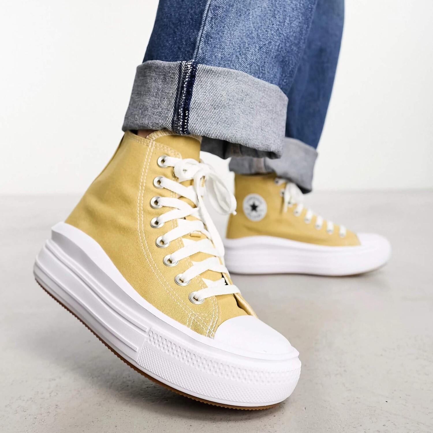 

Кеды Converse Chuck Taylor All Star, темно-желтый/белый