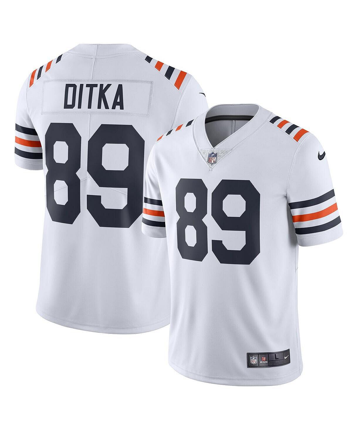 

Мужская майка mike ditka white chicago bears 2019 alternate classic retired player limited jersey Nike, белый