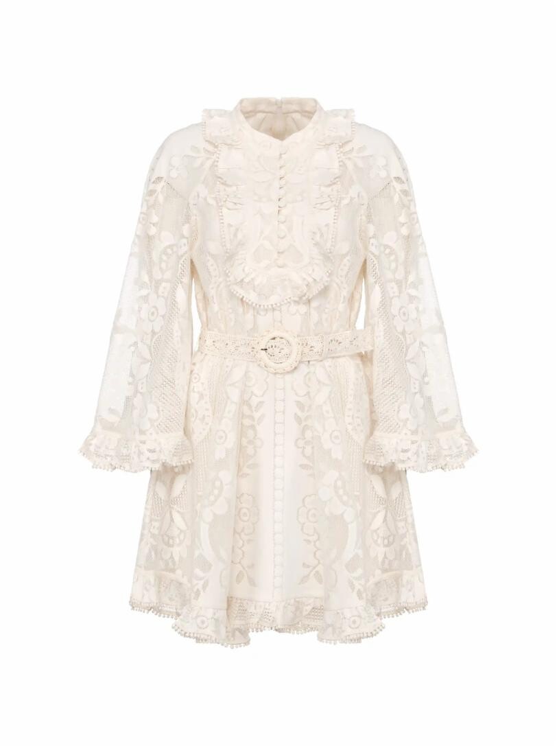 

Кружевное платье мини Zimmermann