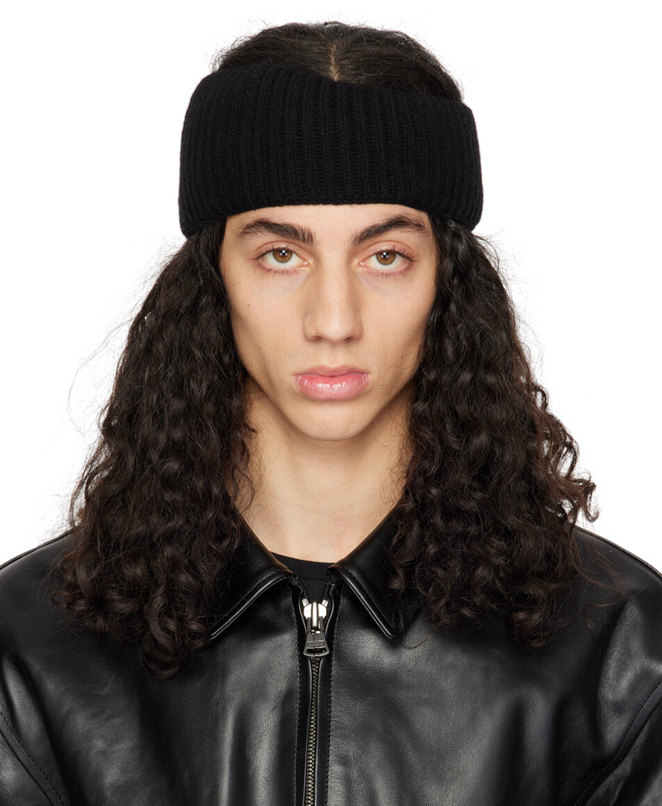 

Черная повязка на голову Matteo Ann Demeulemeester