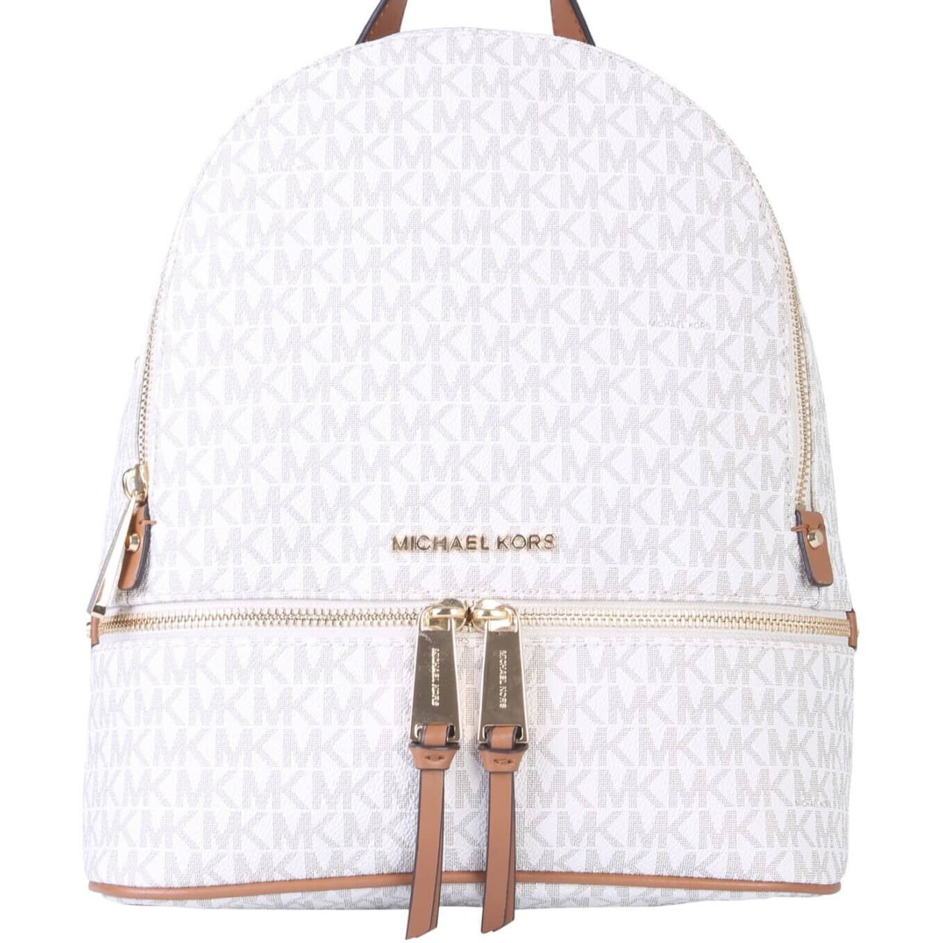 

Рюкзак Michael Kors Rhea Zipper Medium, бежевый
