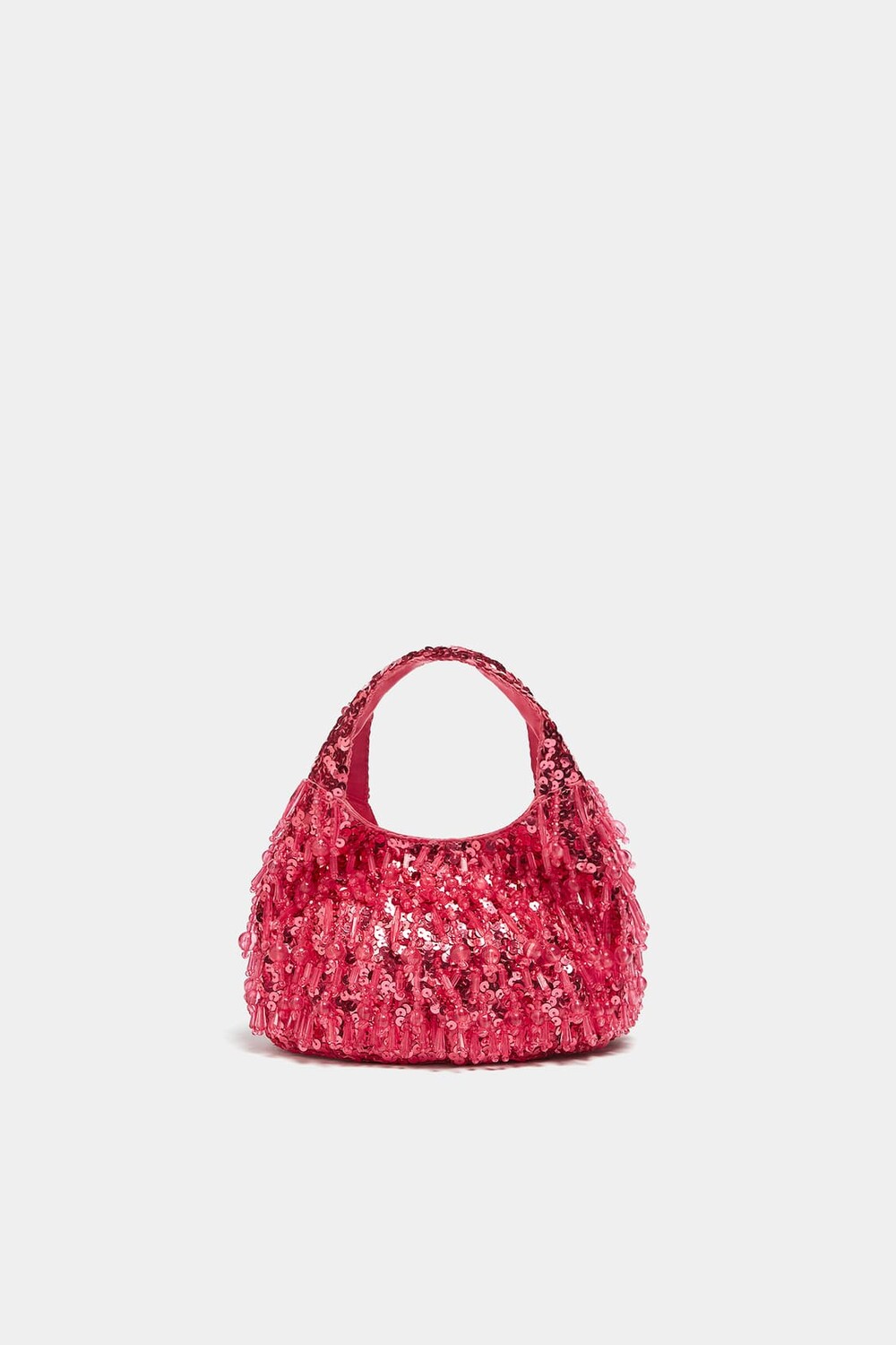 

Cумка-мини Pull&Bear Type With Beads, розовый