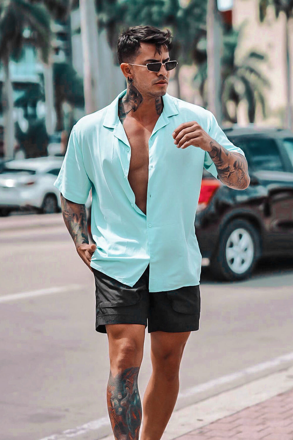 

Рубашка Fashion Nova VNF20, мятный