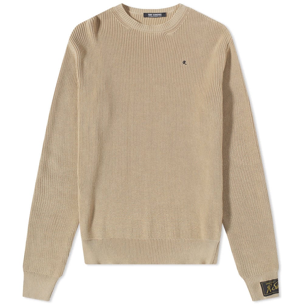 

Джемпер Raf Simons R Logo Crew Knit, Коричневый