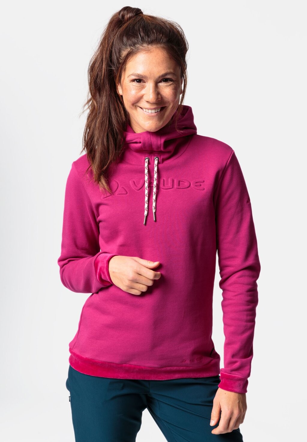 

Толстовка MANUKAU III Vaude, цвет rich pink
