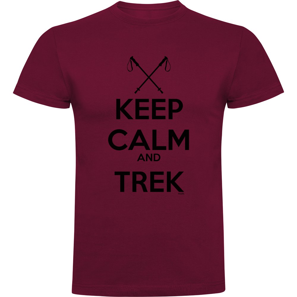 

Футболка Kruskis Keep Calm And Trek, красный