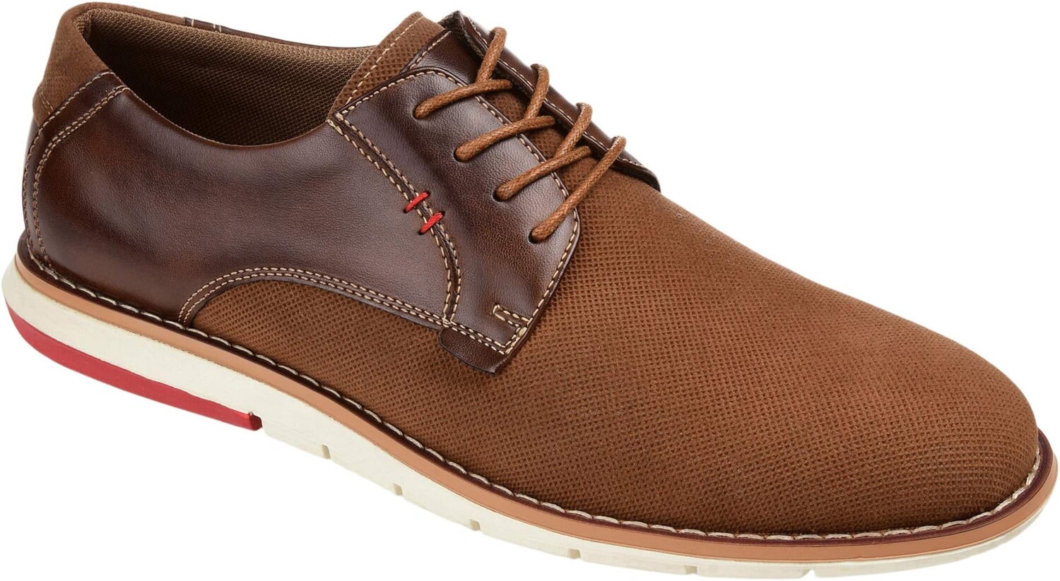 

Оксфорды Murray Casual Derby Vance Co., цвет Brown Vegan Leather