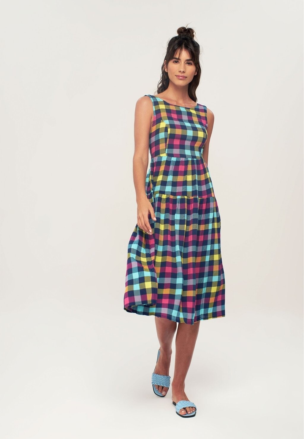 

Летнее платье Tie Back Long Herita, цвет mix color