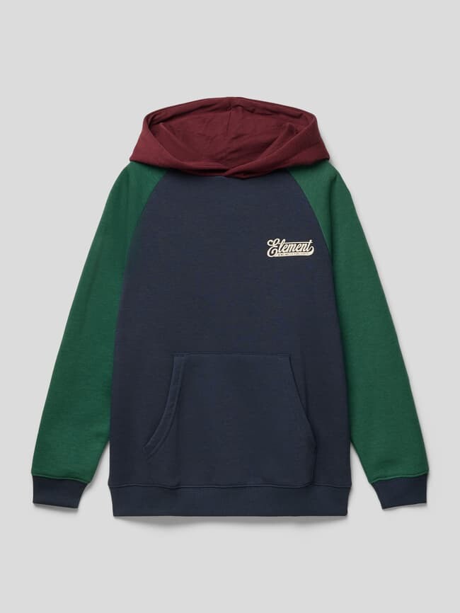 

Толстовка с принтом этикетки, модель "CORNELL" Element, темно-синий