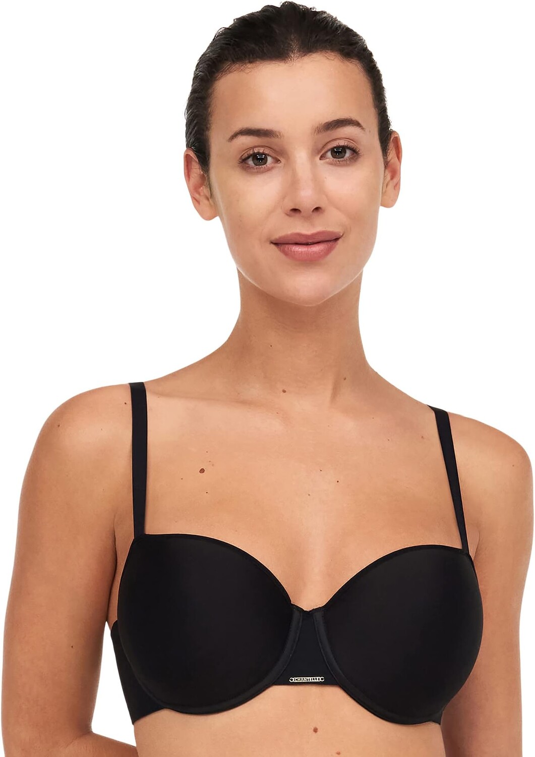 

Бюстгальтер из пены с эффектом памяти Bare Essential Demi Chantelle, черный