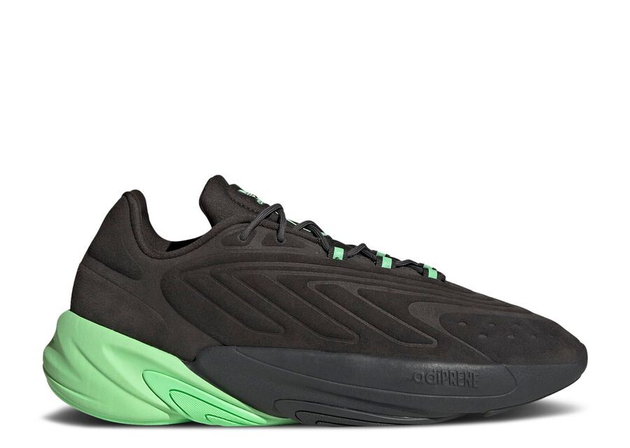 

Кроссовки adidas Ozelia 'Carbon Beam Green', черный