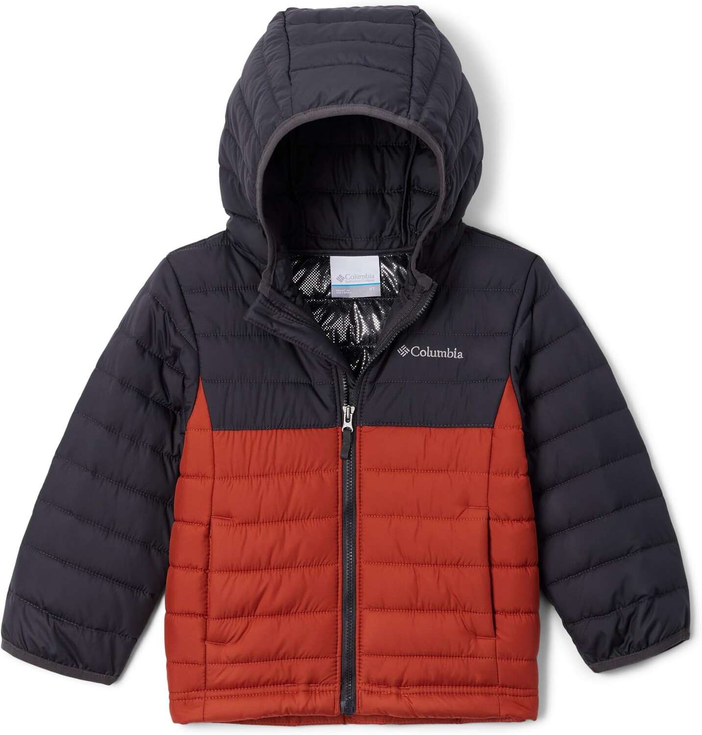 

Куртка Columbia Powder LiteHooded Jacket, цвет Warp Red/Shark