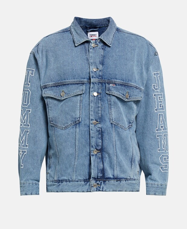 

Джинсовая куртка Tommy Jeans, цвет Slate Blue