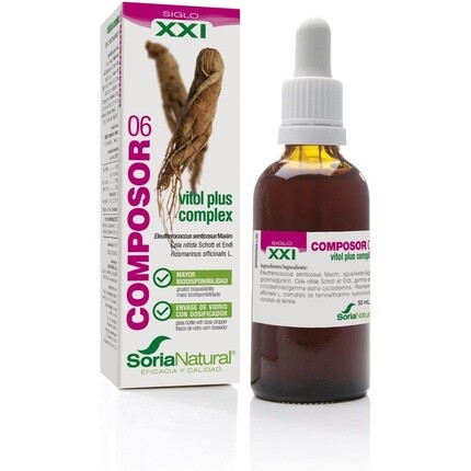 

Soria Natural Composor 06 Vitol Plus Complex XXI 50мл