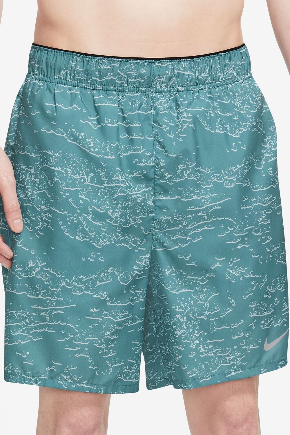 

Беговые шорты Dri-FIT Run Division Challenger 5 дюймов Nike, зеленый