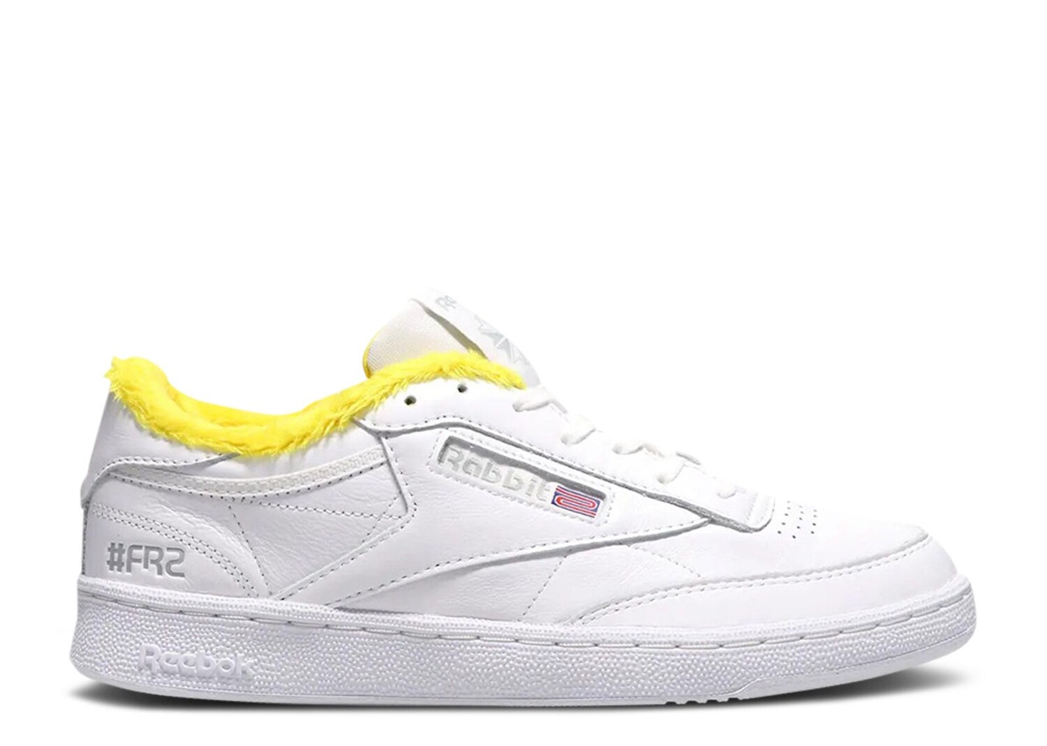 

Кроссовки Reebok Atmos X #Fr2 X Club C 85 'White Yellow', белый, Белый;серый
