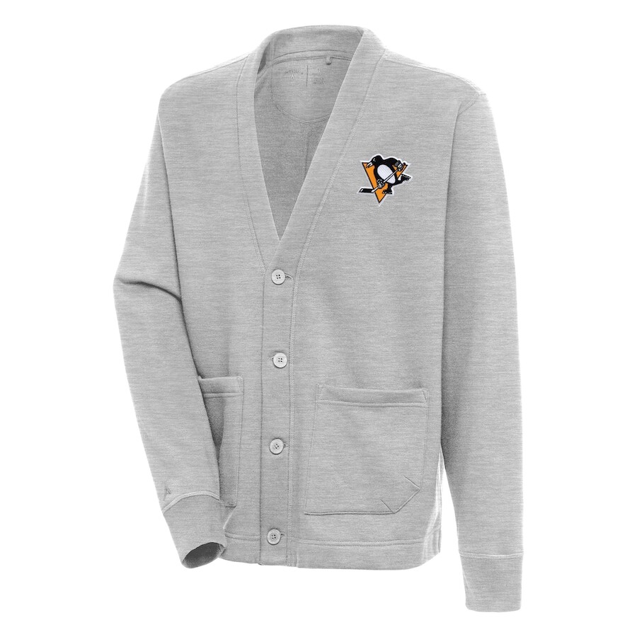 

Кардиган Antigua Pittsburgh Penguins, серый