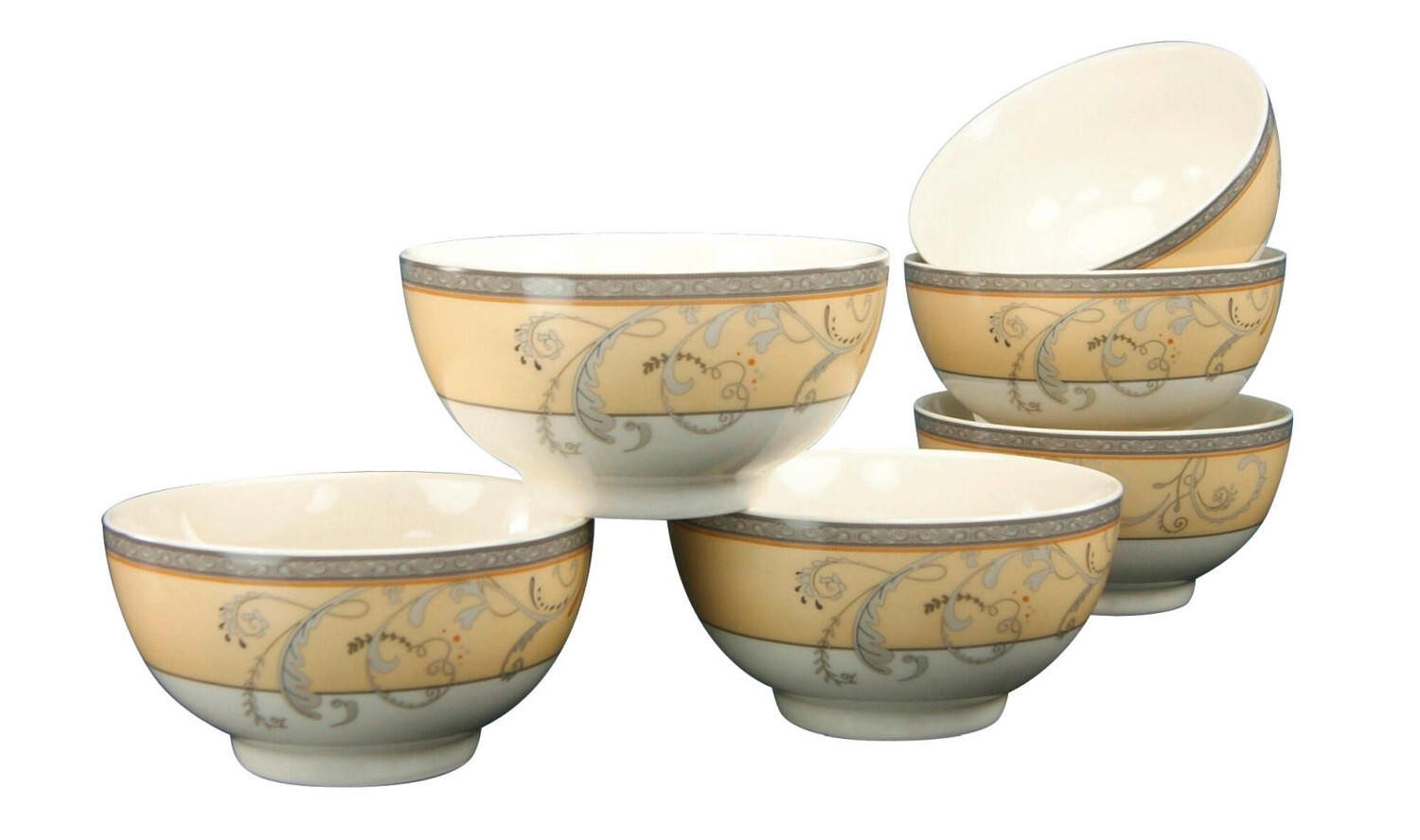 

Набор чашек для хранения villa medici Creatable, кремовый