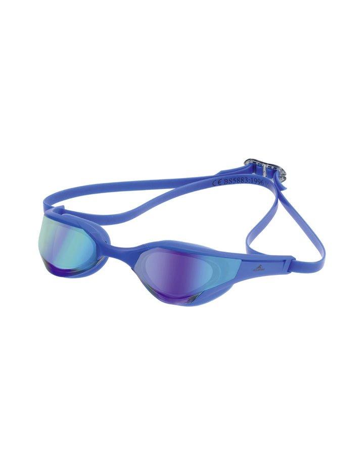 Зеркальные очки для плавания Speedblue Aquafeel, синий очки для плавания для взрослых для близорукости водонепроницаемые с ушками для плавания по рецепту незапотевающие очки для дайвинга