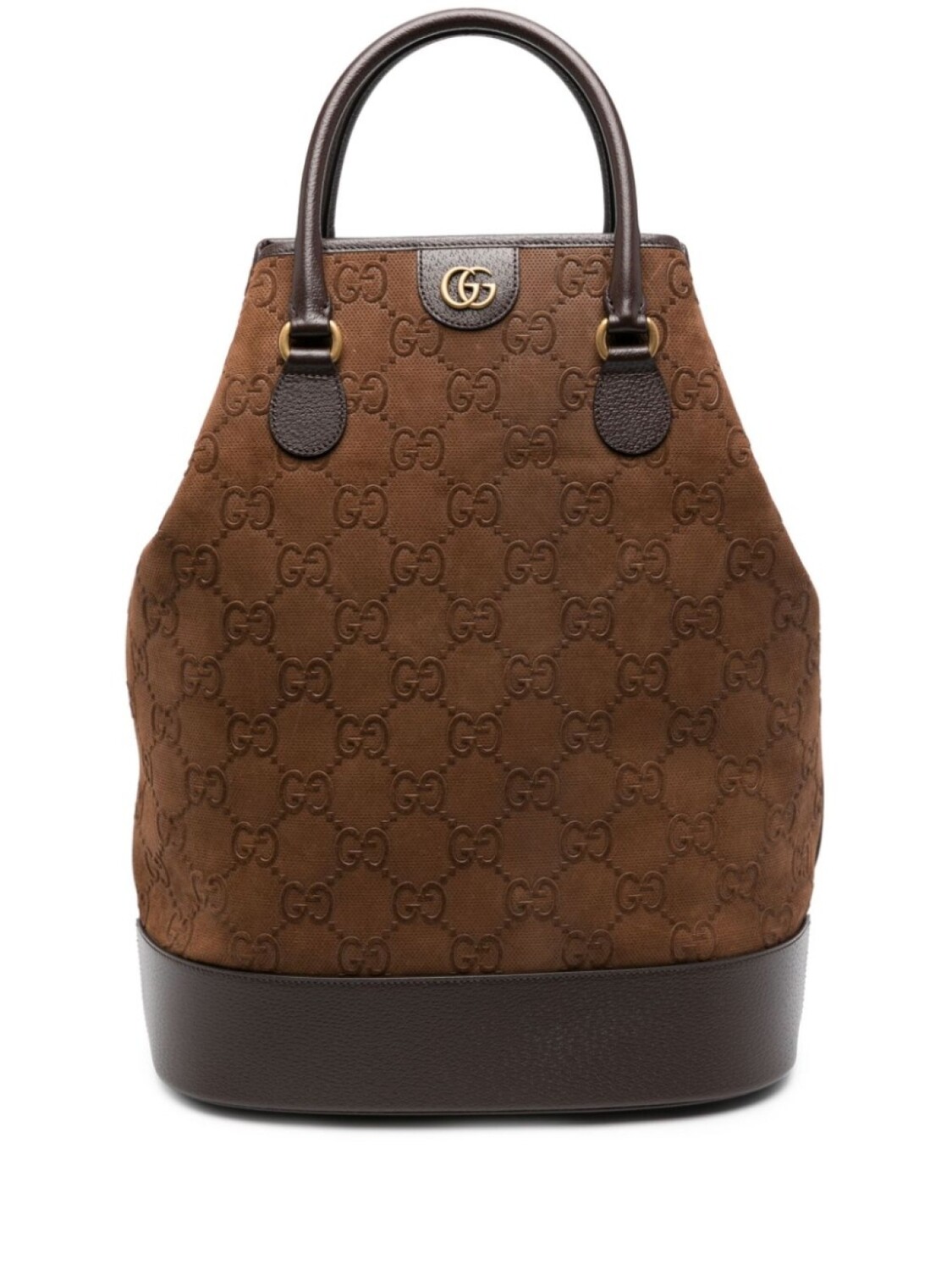 

Gucci дорожная сумка с логотипом GG, коричневый