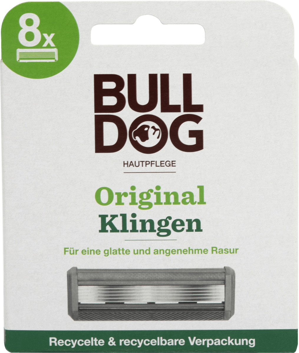 Лезвия для бритвы оригинальные 8 шт. Bulldog