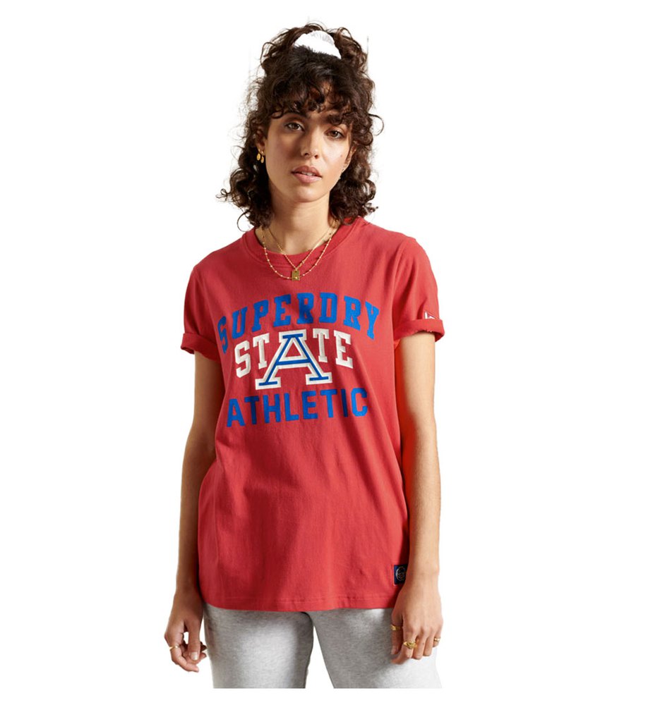 

Футболка Superdry Collegiate Athletic, красный