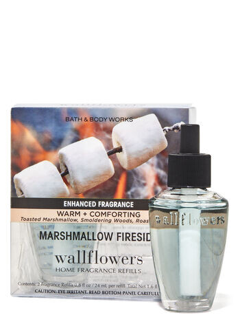 

Наборы ароматов Wallflowers, 2 шт. в упаковке Marshmallow Fireside, 0.8 fl oz / 24 mL Each, Bath and Body Works