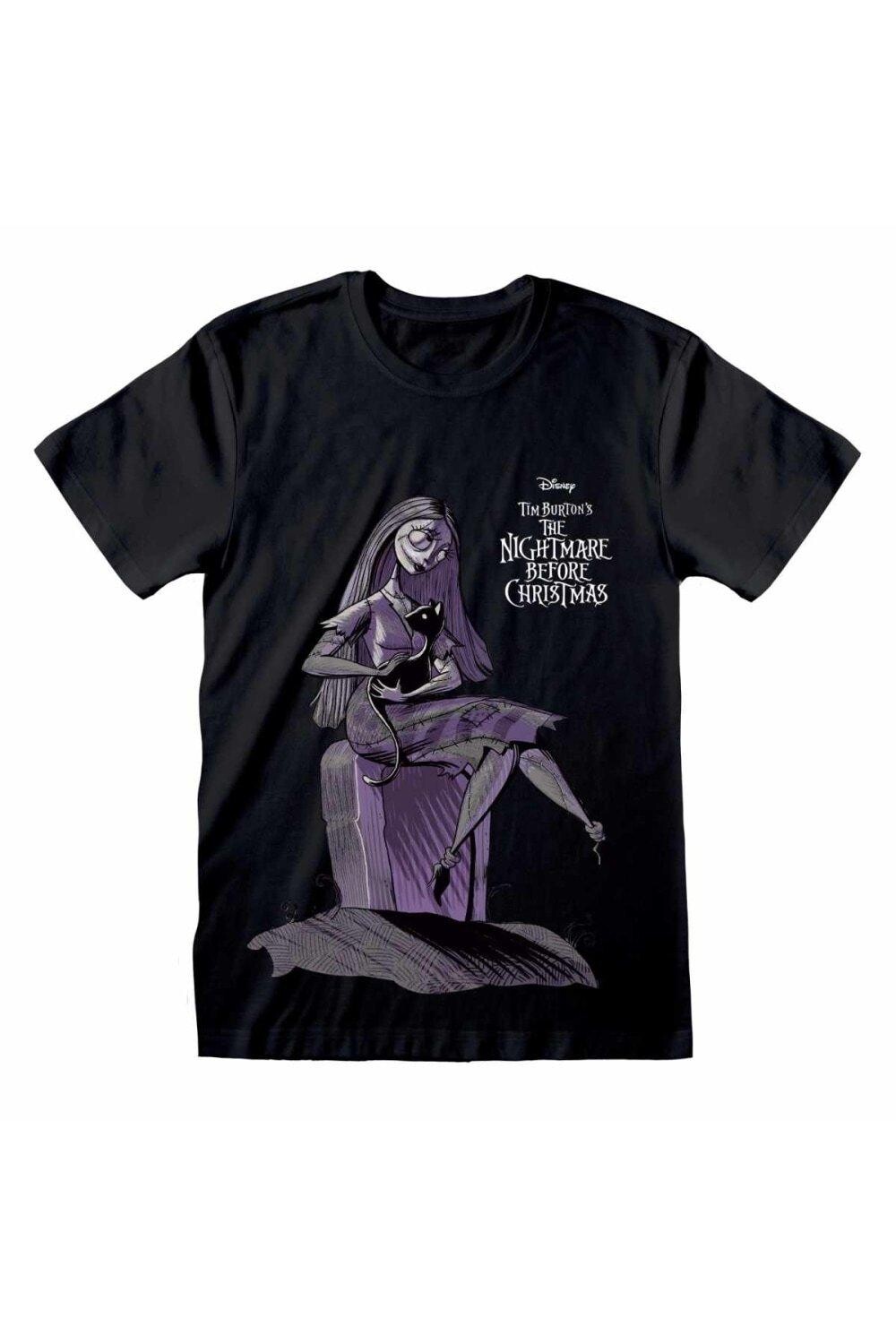 

Футболка Салли Кэт Nightmare Before Christmas, черный