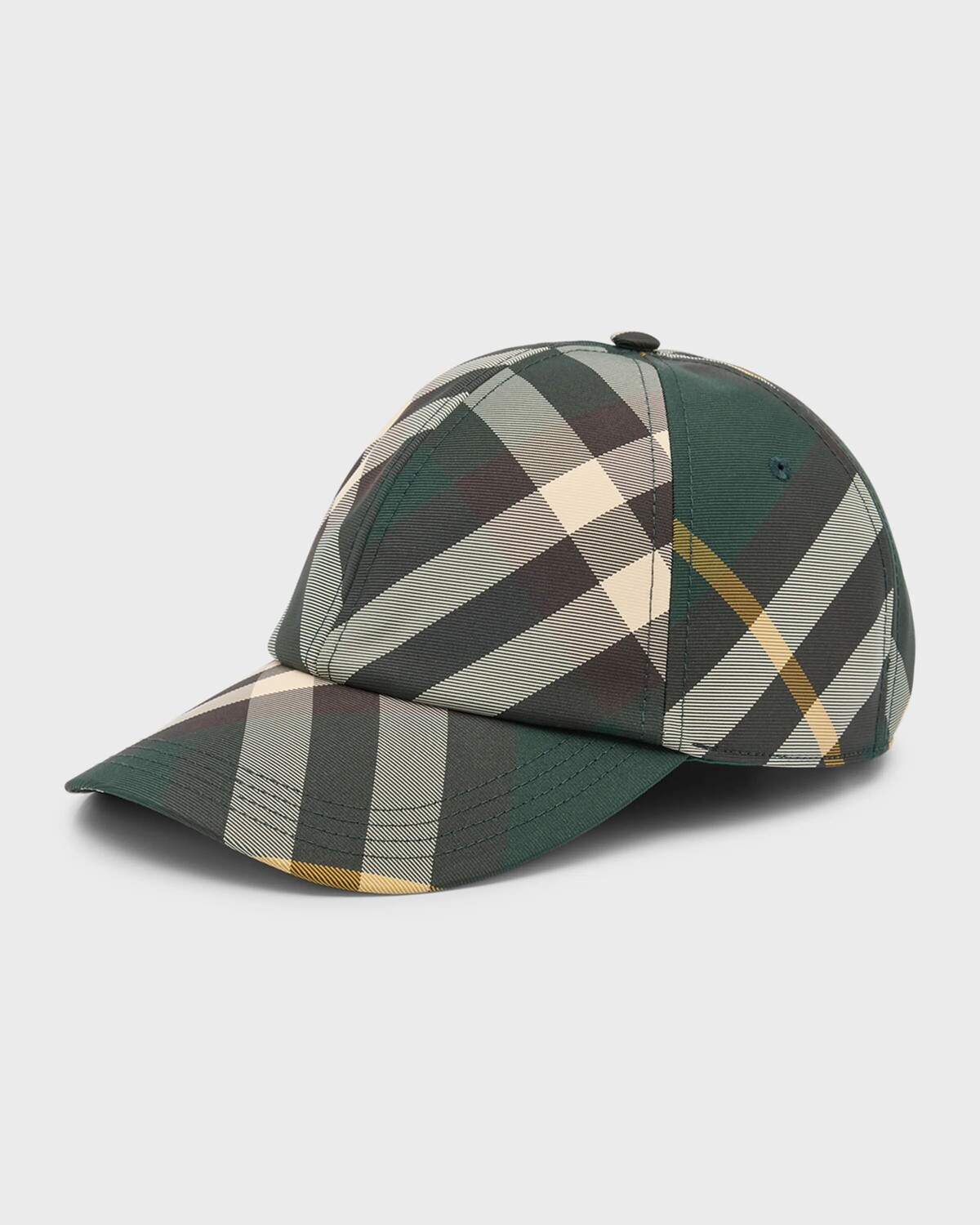 

Мужская бейсболка в клетку Burberry, цвет Ivy