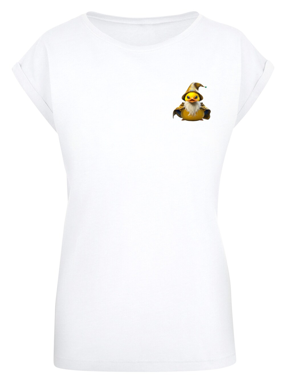 Рубашка F4Nt4Stic Rubber Duck Wizard, белый