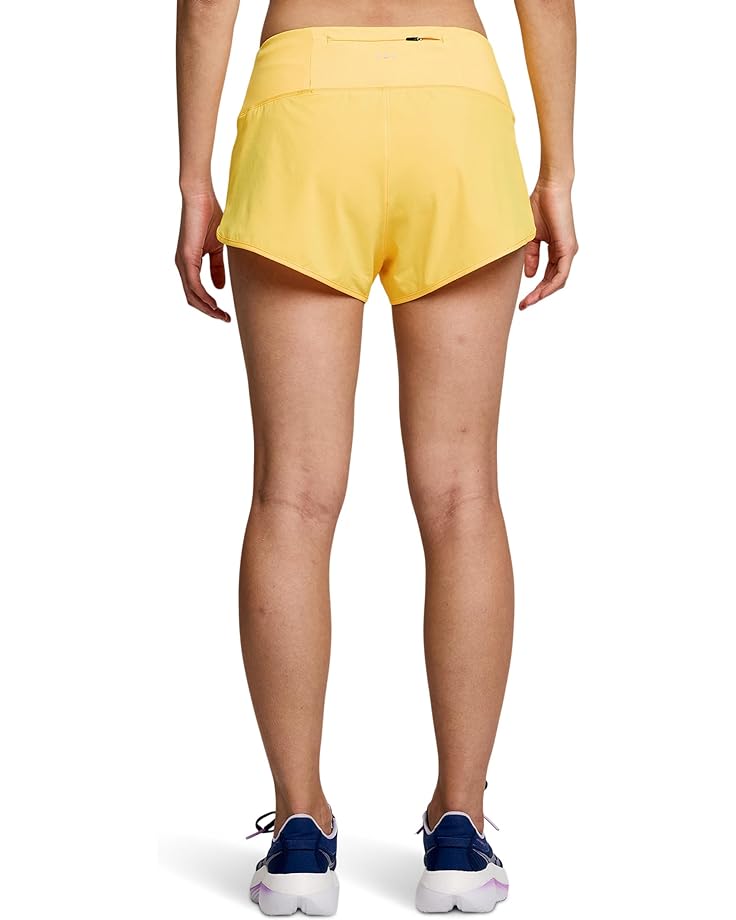 Шорты Saucony Outpace 2.5 Split Shorts, цвет Vizi Gold