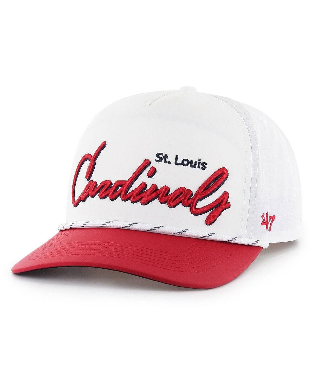 

Мужская белая регулируемая шляпа St. Louis Cardinals Chamberlain Hitch '47 Brand
