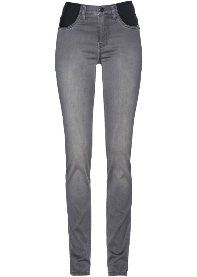 Джинсы с удобным поясом Bpc Selection, серый джинсы bpc черные 42 размер