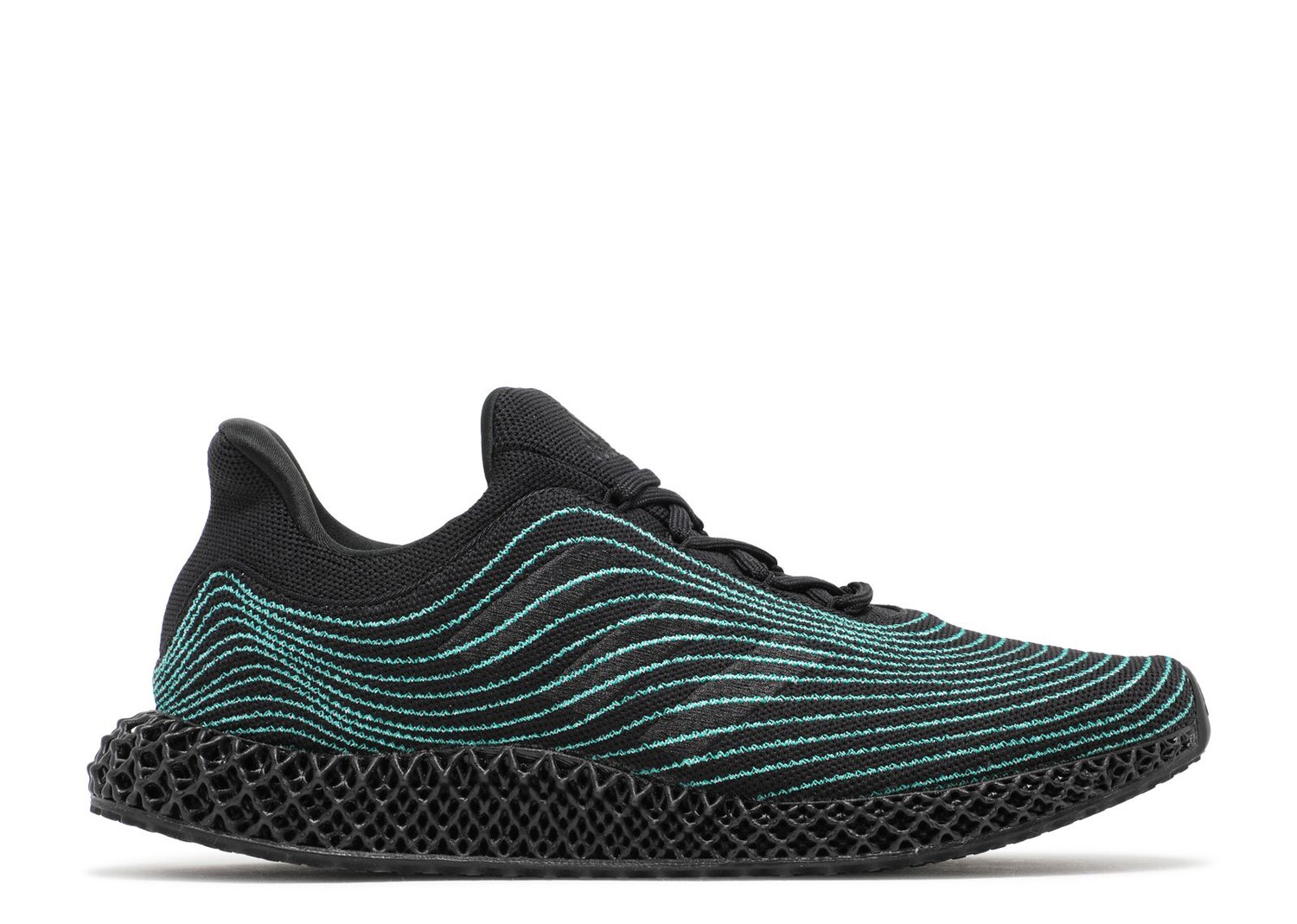 

Кроссовки adidas Parley X Ultra 4D Uncaged 'Black Blue Spirit', черный