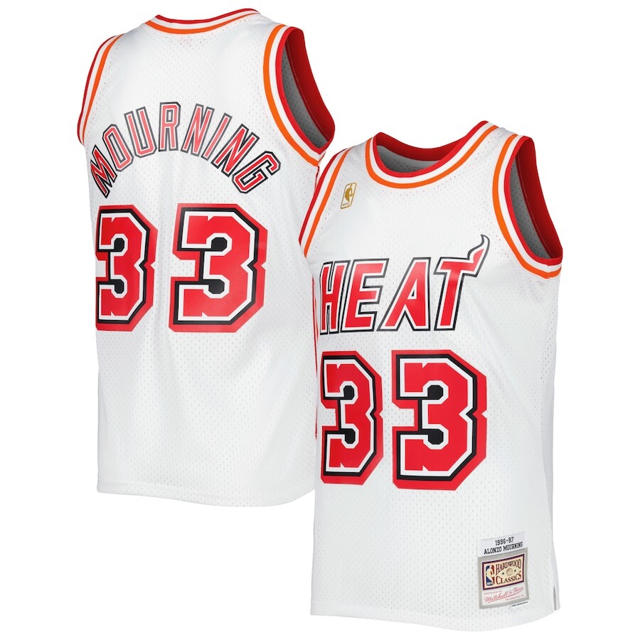 

Джерси Mitchell & Ness Miami Heat, белый
