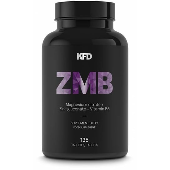 KFD Mg+Zn+B6 (ЗМА/ЗМБ) - 135 таблеток здоровье нервной системы wish mg zn vit b6 120 таблеток