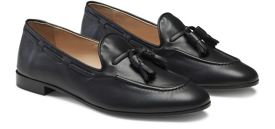 

Лоферы Брера Fratelli Rossetti, черный