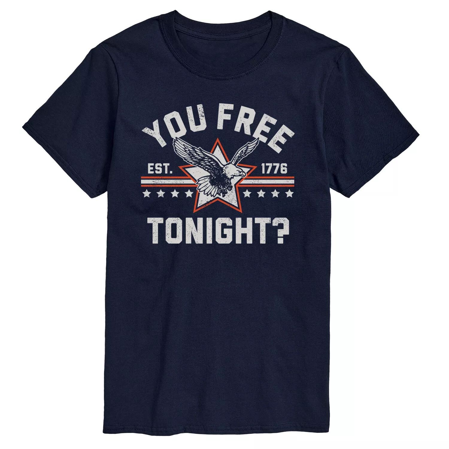 

Мужская футболка You Free Tonight Eagle с рисунком Licensed Character
